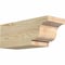 Ekena Millwork Newport Rough Sawn Rafter Tail, Douglas Fir, 6"W x 6"H x 16"L RFT06X06X16NEW00RDF - alternate 1